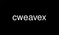 قم بتشغيل cweavex في موفر الاستضافة المجاني OnWorks عبر Ubuntu Online أو Fedora Online أو محاكي Windows عبر الإنترنت أو محاكي MAC OS عبر الإنترنت