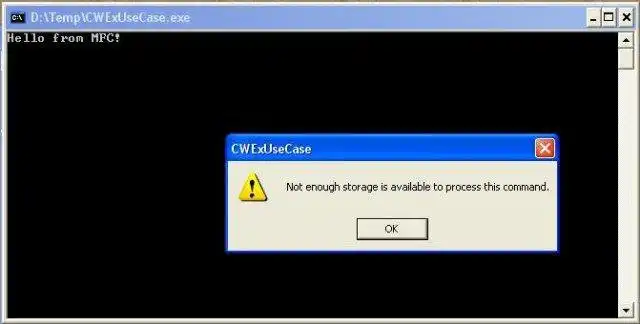 Download web tool or web app CWinException