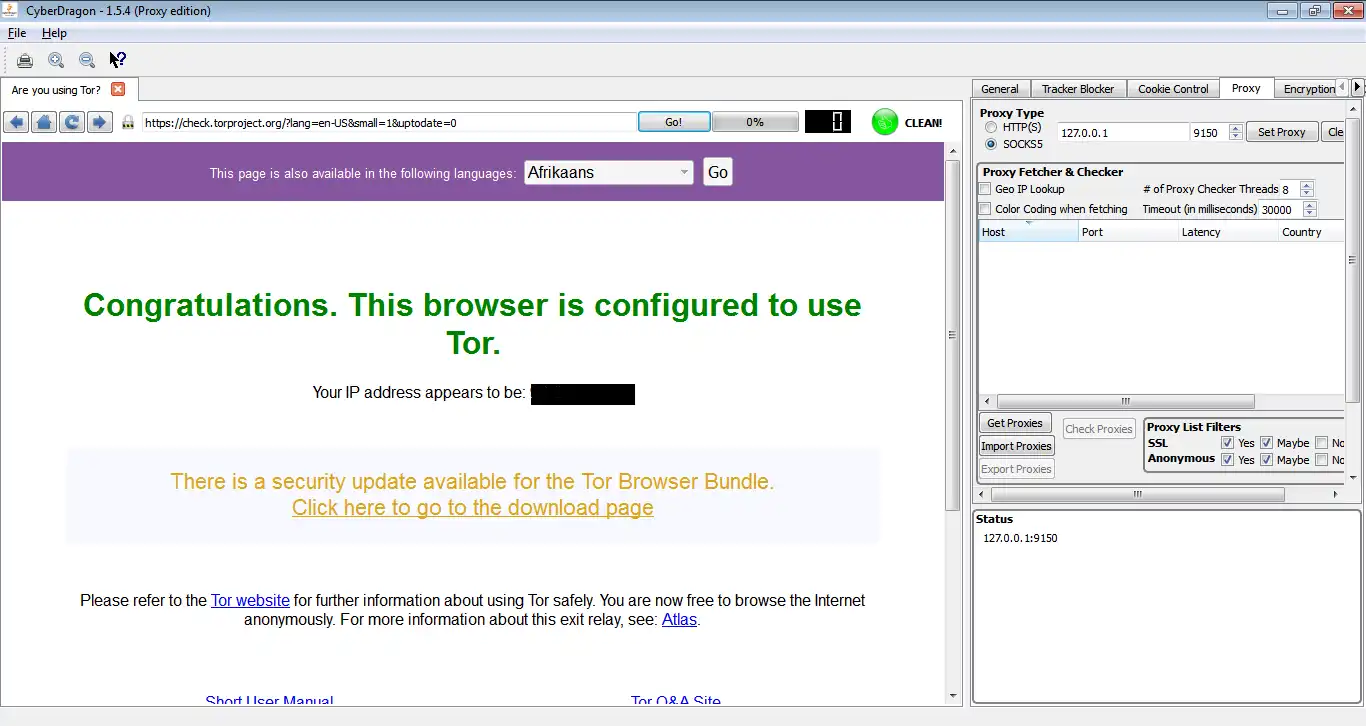 Download web tool or web app CyberDragon Browser