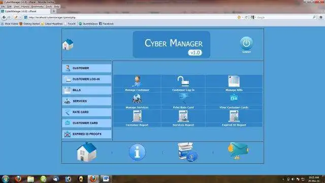 Download web tool or web app Cyber Manager
