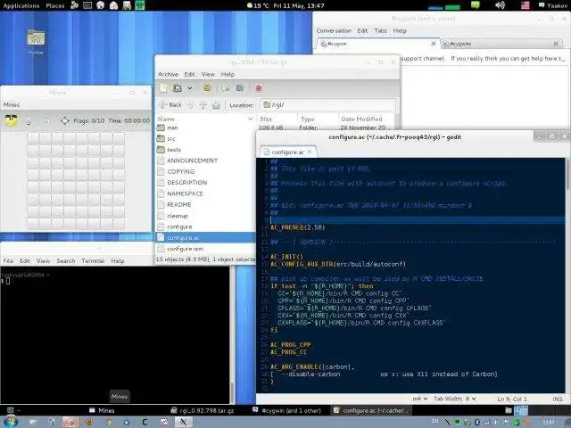 ดาวน์โหลดเครื่องมือเว็บหรือเว็บแอป Cygwin Ports เพื่อทำงานใน Linux ออนไลน์