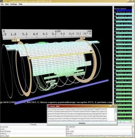 Download web tool or web app Cylindrical BLAST Viewer
