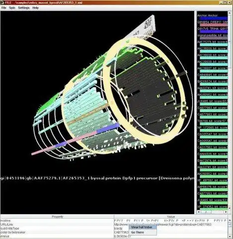 Download web tool or web app Cylindrical BLAST Viewer to run in Windows online over Linux online