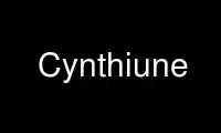 Run Cynthiune in OnWorks free hosting provider over Ubuntu Online, Fedora Online, Windows online emulator or MAC OS online emulator
