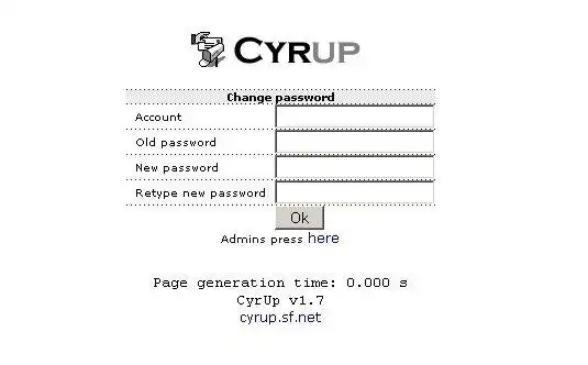 Download web tool or web app CyrUp