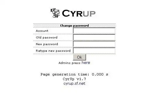 Descargue la herramienta web o la aplicación web CyrUp