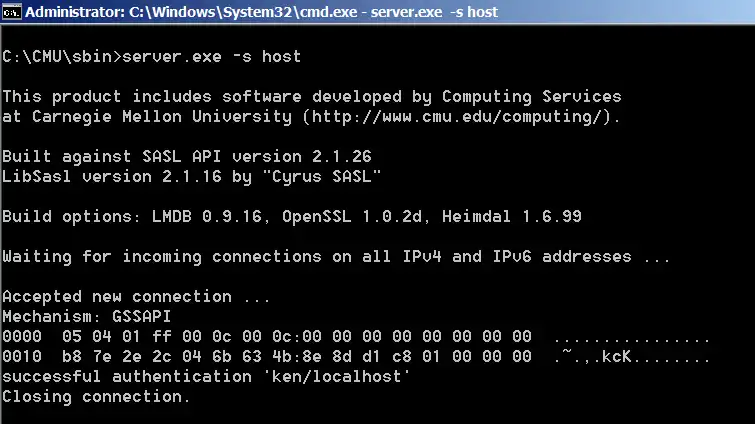 Download web tool or web app Cyrus-SASL for Windows