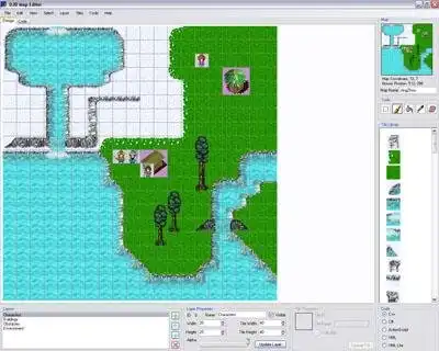 Download web tool or web app D2D Map Editor