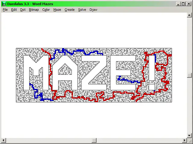 Download web tool or web app Daedalus Maze creator to run in Windows online over Linux online