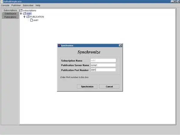 Download web tool or web app Daffodil Replicator