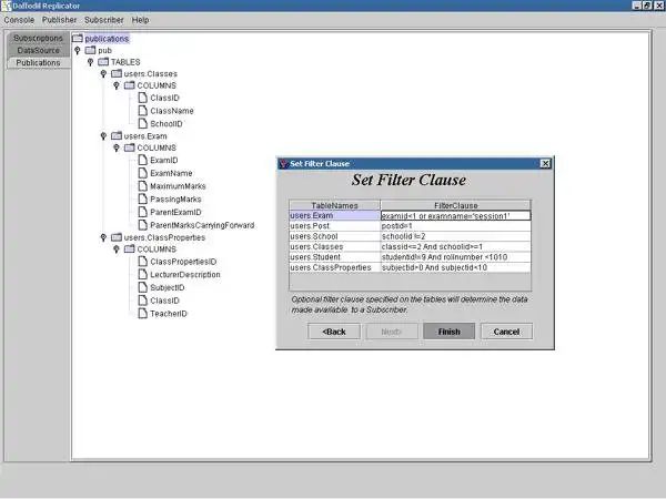 Descargue la herramienta web o la aplicación web Daffodil Replicator