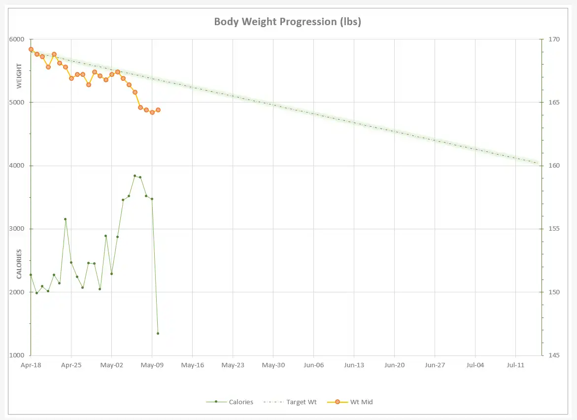 Download web tool or web app Daily Nutrition Tracking Spreadsheet