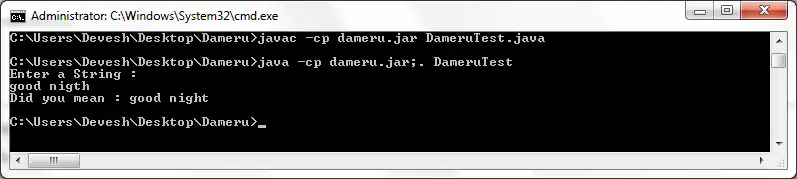 Download web tool or web app Damerau Levenshtein