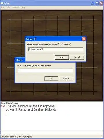 Download web tool or web app DAna - The Connect4 Network game to run in Linux online