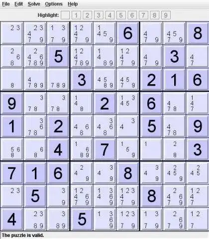 Завантажте веб-інструмент або веб-програму Dancing Links Sudoku