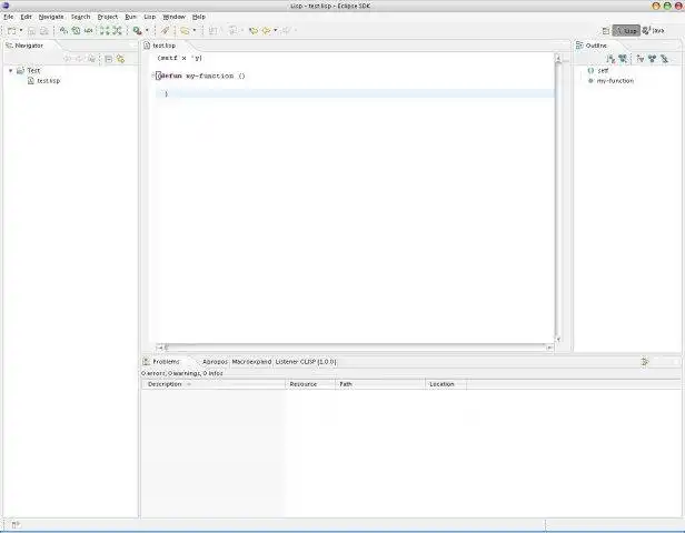 Mag-download ng web tool o web app Dandelion - Eclipse Lisp Plugin