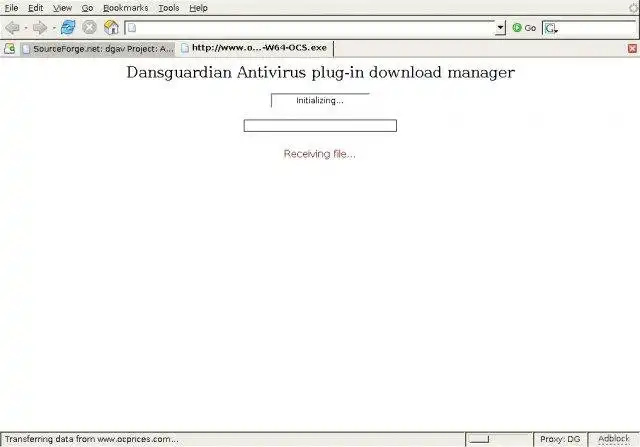 Download web tool or web app DansGuardian Anti-Virus plugin