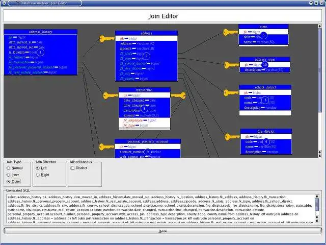 Laden Sie das Web-Tool oder die Web-App Database Architect herunter