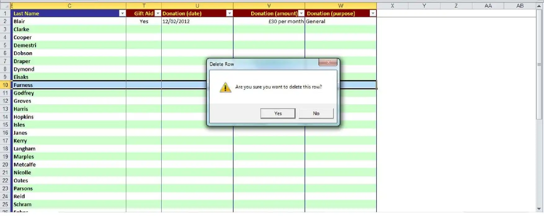 Descargue la herramienta web o la aplicación web Database Pro (OpenOffice / Excel)