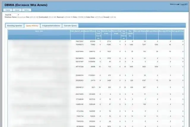 Download webtool of webapp Database Web Admin