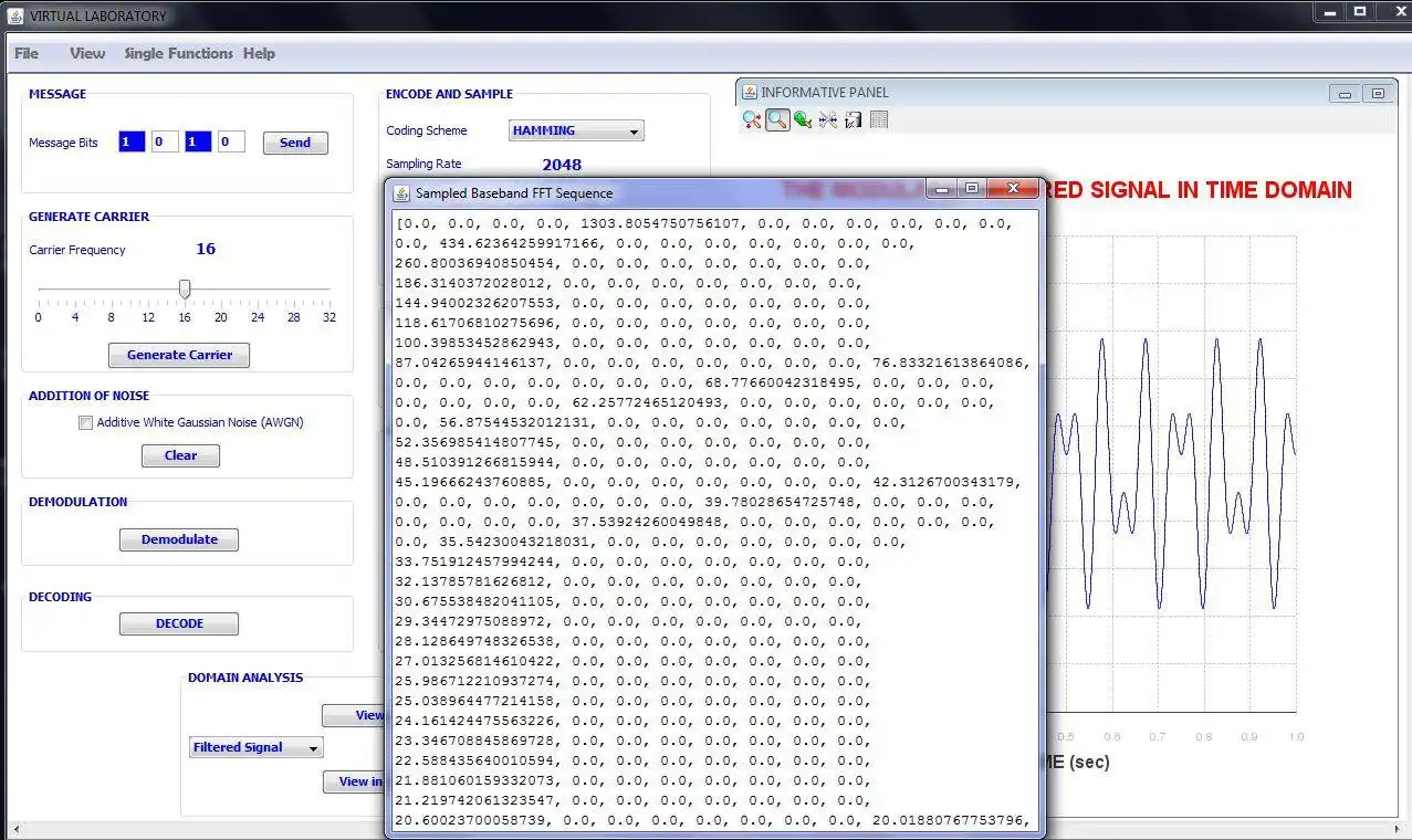 Download webtool of web-app Data Communication Virtual Lab om in Windows online via Linux online te draaien