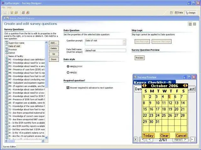 Download web tool or web app DataDynes EpiSurveyor