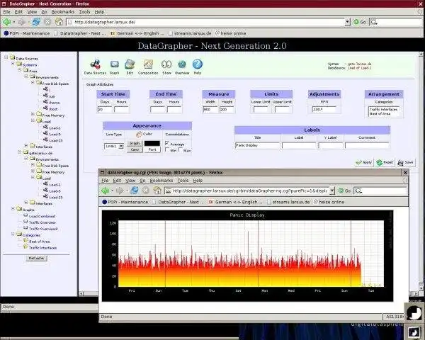 Descargar herramienta web o aplicación web Datagrapher