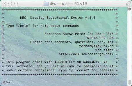 הורד כלי אינטרנט או אפליקציית אינטרנט Datalog Educational System
