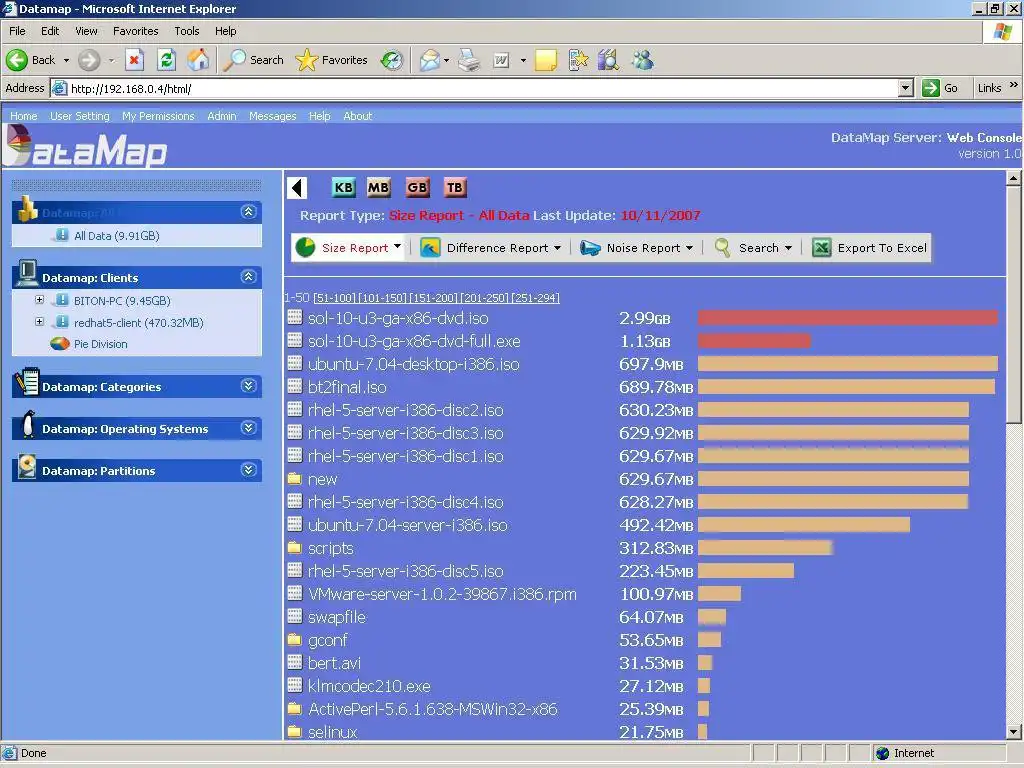 Download web tool or web app datamap-it