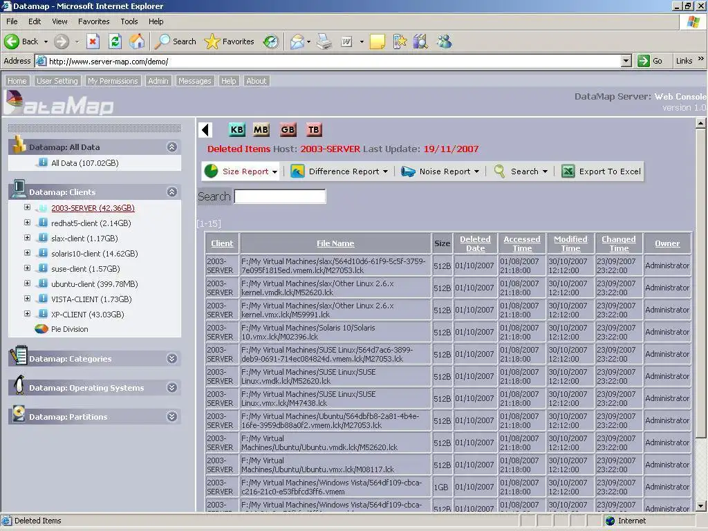 Download web tool or web app datamap-it