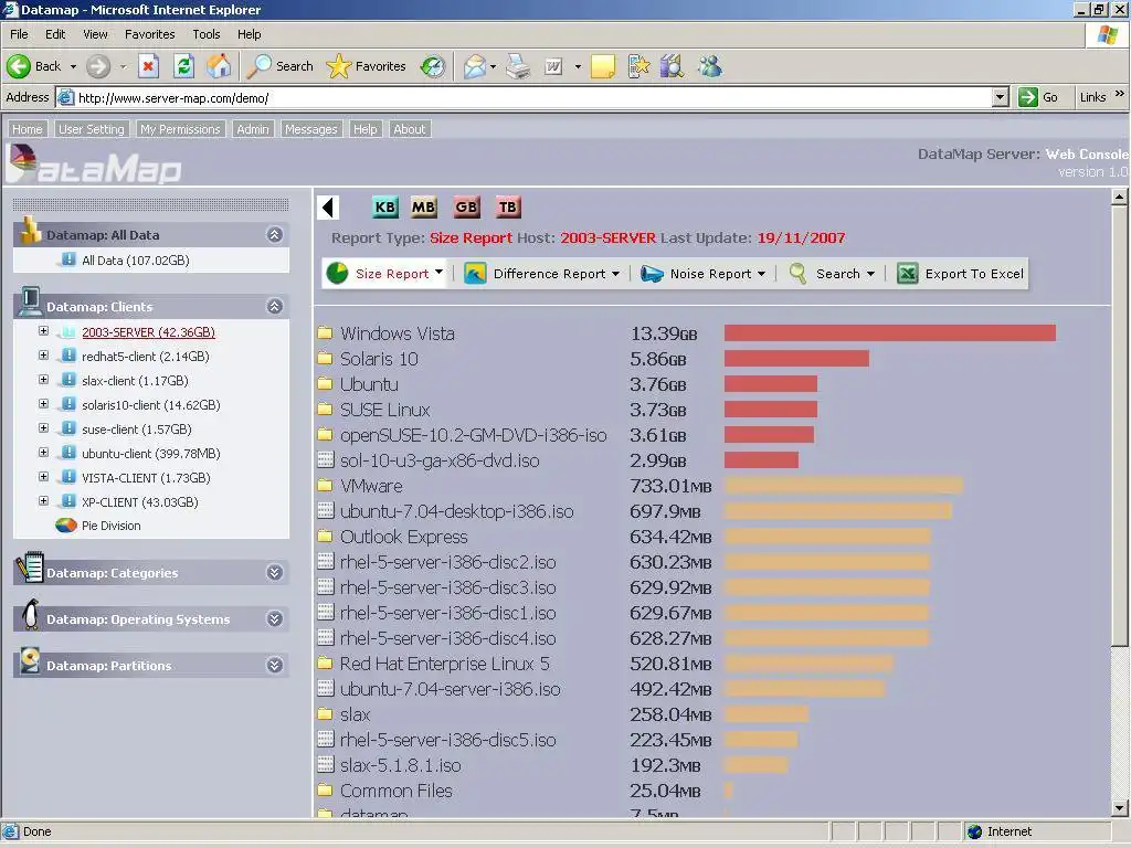 Download web tool or web app datamap-it
