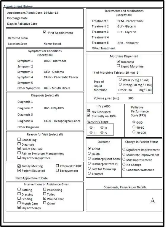 Download webtool of webapp DataPall Palliatieve Zorg EMR