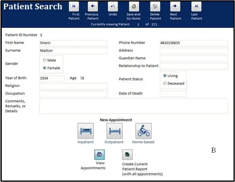 Download web tool or web app DataPall Palliative Care EMR