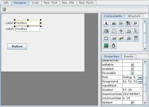 ওয়েব টুল বা ওয়েব অ্যাপ ডাউনলোড করুন Dataweb Project - Java RAD Framework