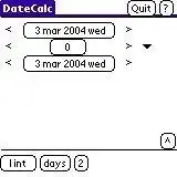 Загрузите веб-инструмент или веб-приложение DateCalc