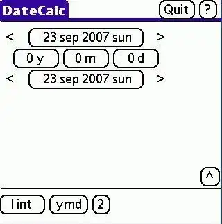 WebツールまたはWebアプリDateCalcをダウンロードします