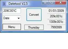 Download web tool or web app Datetool