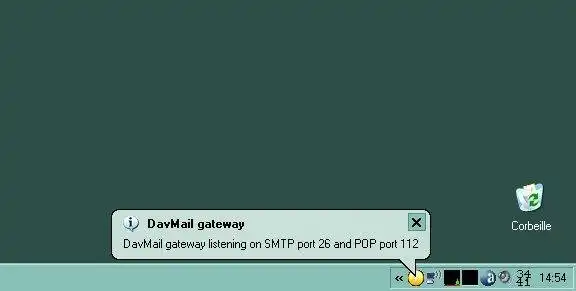 Download webtool of webapp DavMail POP/IMAP/SMTP/Caldav naar Exchange