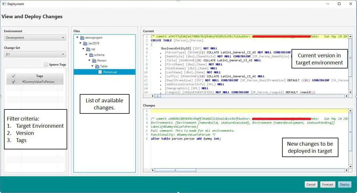 Muat turun alat web atau aplikasi web dbglider-devops