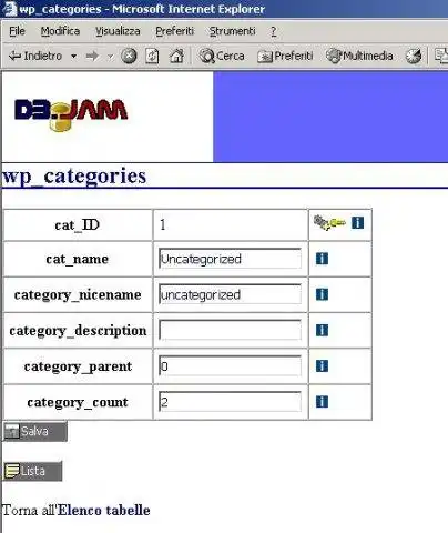 Download web tool or web app DB.Jam