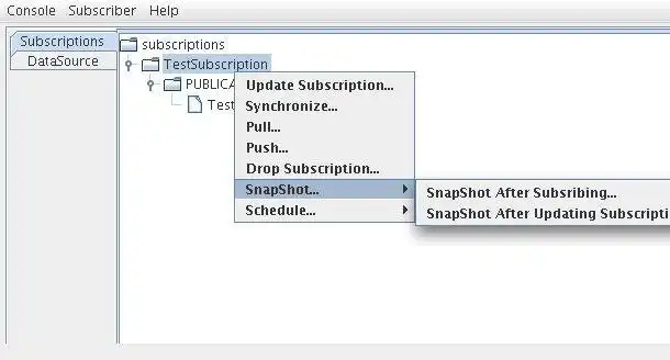 Download web tool or web app DBReplicator