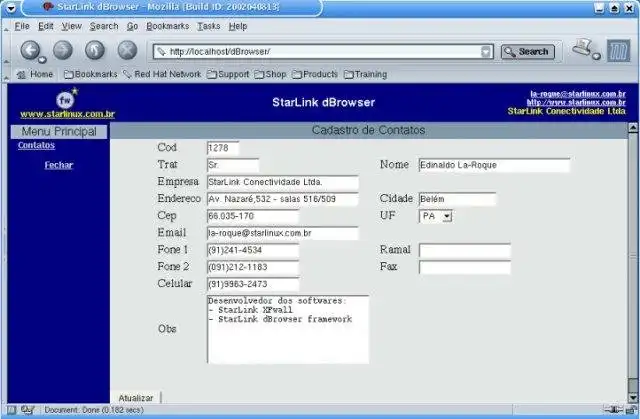 Download de webtool of webapp dBrowser-PHP/MySQL/PostgreSQL Framework