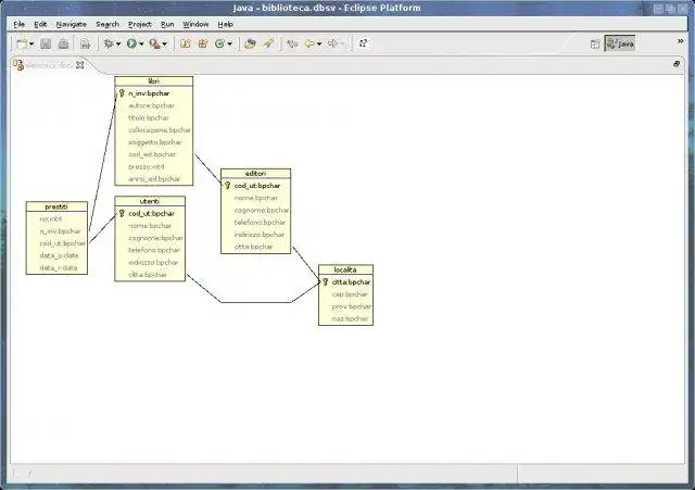 Загрузите веб-инструмент или веб-приложение DB Schema Viewer