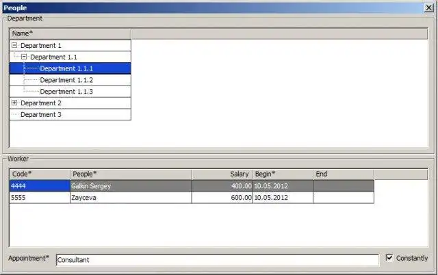 Tải xuống công cụ web hoặc ứng dụng web DbTreeGrid