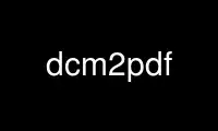 Run dcm2pdf in OnWorks free hosting provider over Ubuntu Online, Fedora Online, Windows online emulator or MAC OS online emulator
