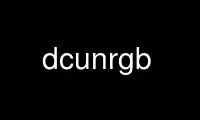 Run dcunrgb in OnWorks free hosting provider over Ubuntu Online, Fedora Online, Windows online emulator or MAC OS online emulator
