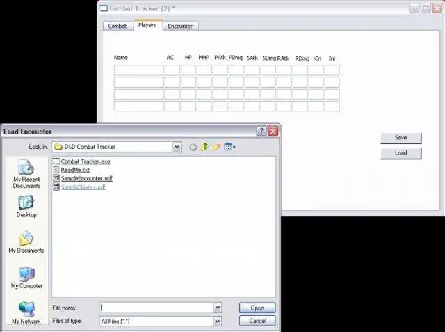 Завантажте веб-інструмент або веб-програму DD Combat Tracker, щоб працювати в Windows онлайн через Linux онлайн