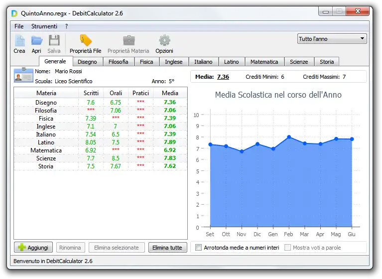 Download web tool or web app DebitCalculator