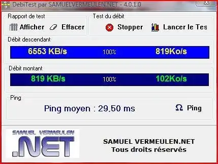 Download web tool or web app DEBITEST