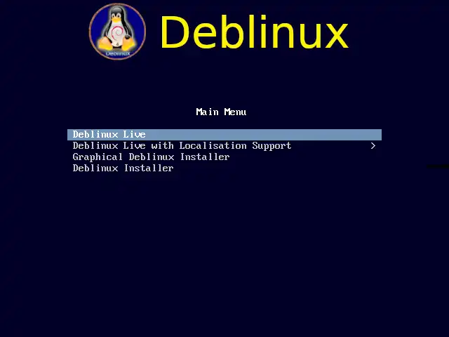 Download web tool or web app Deblinux